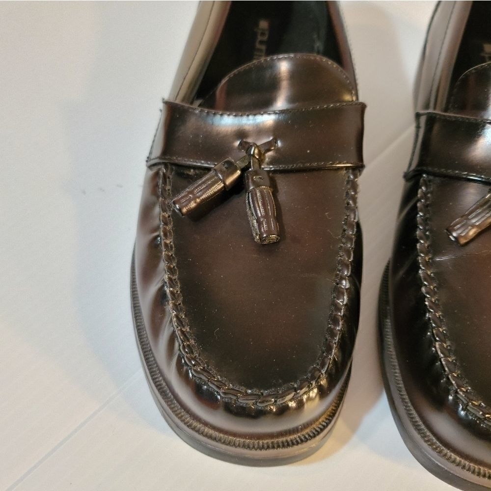 Puritan Cody Dark Brown Tassel Loafers Dress Shoes Size 11 - Picture 3 of 9